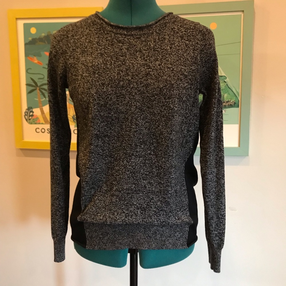 Limited color block sweater, worn once!